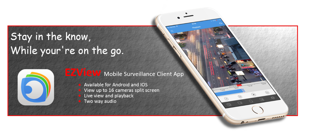 Uniview EZView Mobile Surveillance Client App